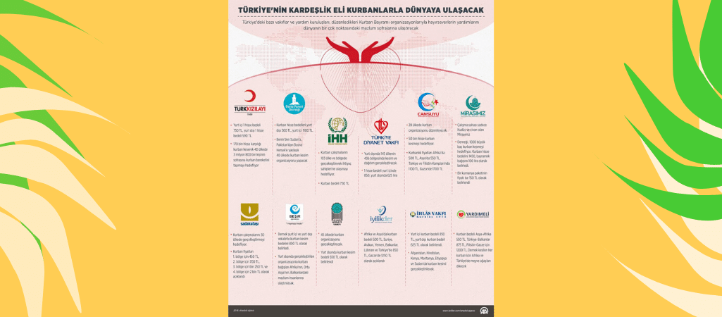 Türkiye’nin Kardeşlik Eli Kurban ile Dünyaya Ulaşacak