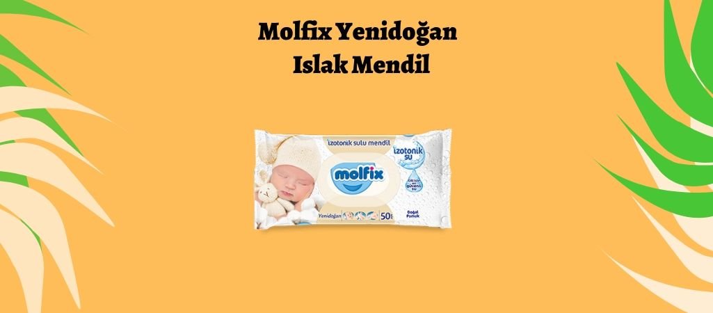 Molfix Yenidoğan İzotonik Sulu Islak Mendil