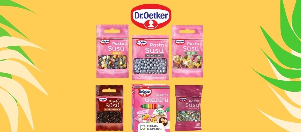 Dr Oetker Pasta Süsleri