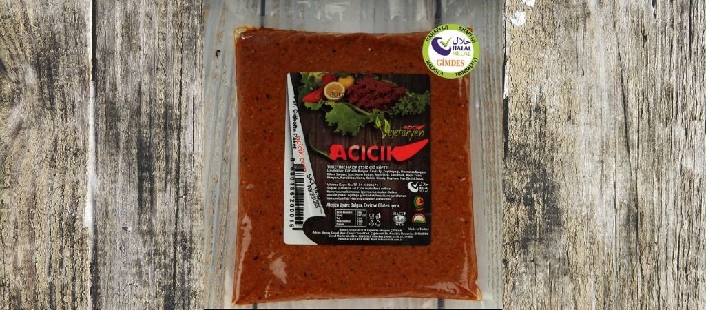 Acıcık Vejetaryen Çiğköfte