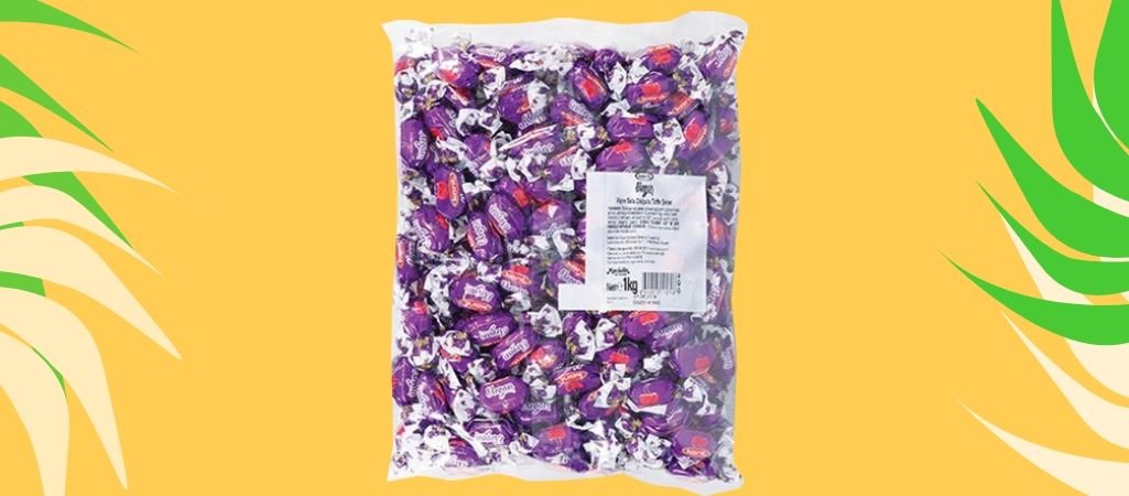 Kent Elegan Vişne Aromalı Meyve Sulu Toffee Şeker